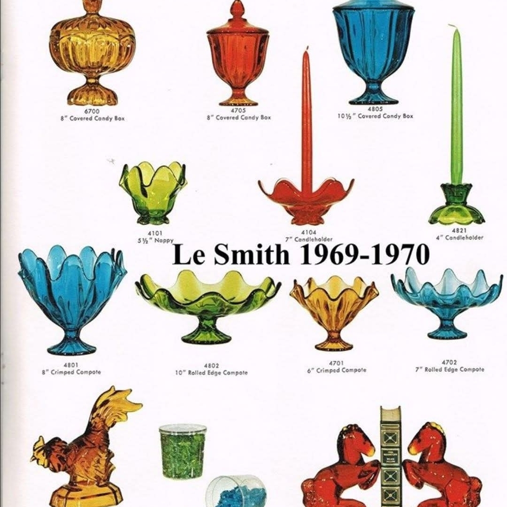 Glassware, Le Smith, Anxhor Hocking, Viking